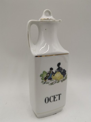 Ocet - porcelánová nádoba