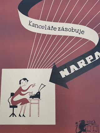 Narpa - Kancelář zásobuje Narpa