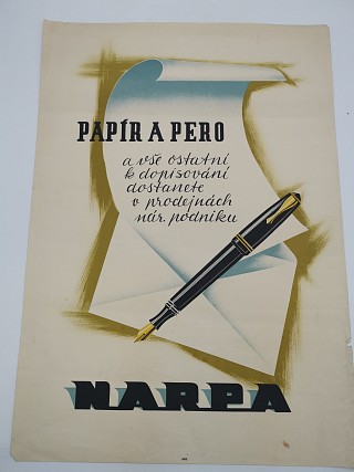 Narpa - Papír a pero