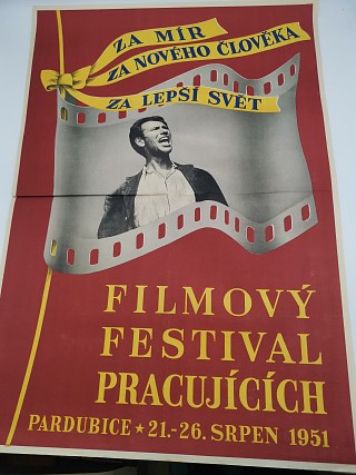 Za mír, za nového člověka, za lepší svět - Pardubice 1951 Filmový festival