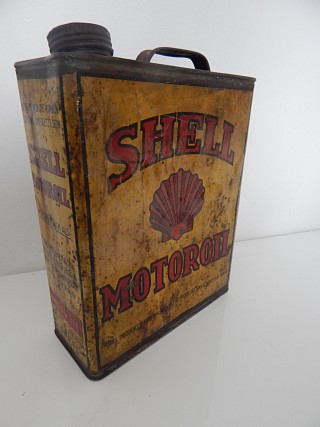 Shell Motoroil - plechovka