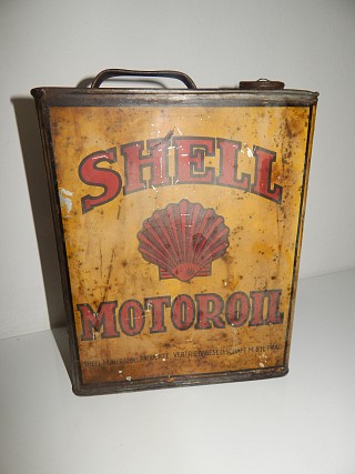 Shell Motoroil - plechovka