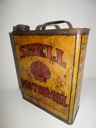 Shell Motoroil - plechovka