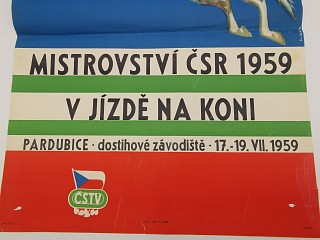 Mistrovství ČSR 1959 v jízdě na koni  - Pardubice