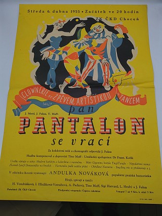 Pantalon se vraci - Choceň 1955