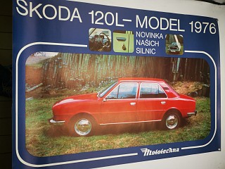 Škoda 120 - model 1976 - Mototechna,